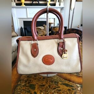 Dooney & Bourke Classic Two-Tone Leather Handbag